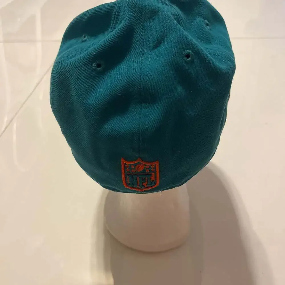 Miami Dolphins Teal Flat Brim Snapback Hat